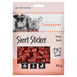 Companion Beef Short Sticker Treats with Beef 80g